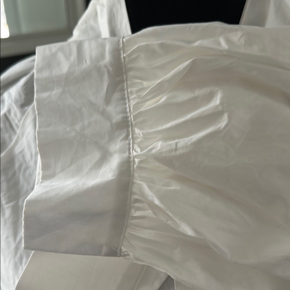 NWOT White Bow-Tie Shirt SHEIN - Picture 4 of 10